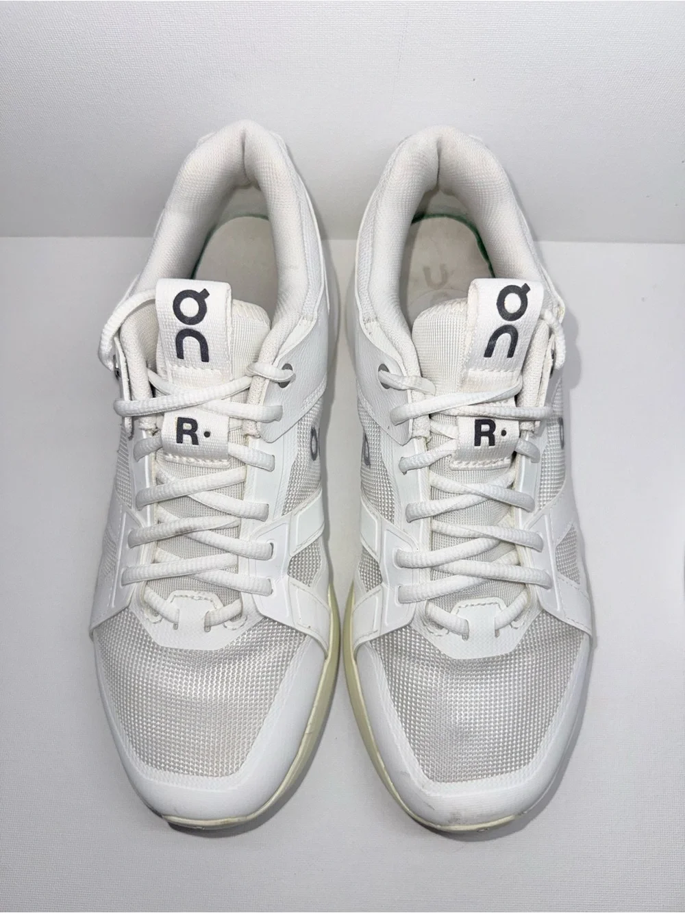 On Running The Roger Women White Tennis Shoes